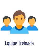 Equipe treinada em Mudanças Equipe treinada em Mudanças